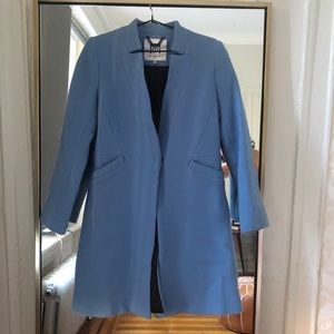 Milly pea coat, ice blue